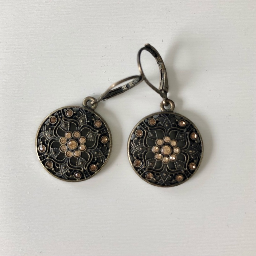 Cathedral drop earrings